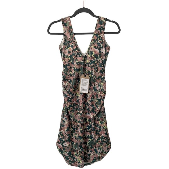 PrAna Pearl Isla Dress Stretch Active Moisture Wicking Summer Abstract Print XS - Picture 2 of 11